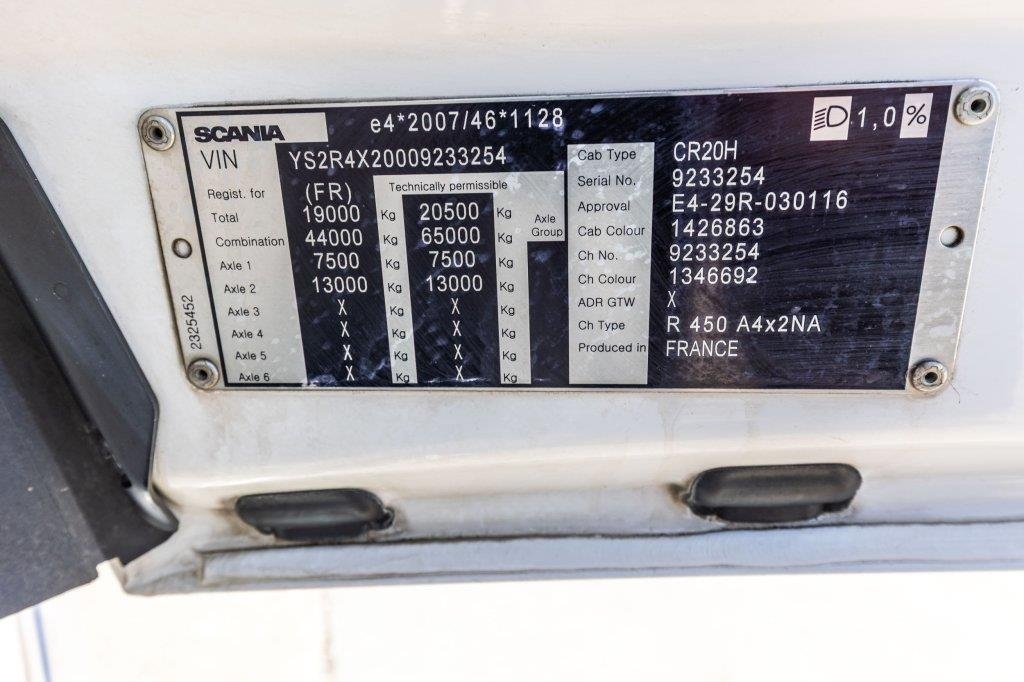 Scania R450 NEW MODEL+RETARDER Τράκτορες