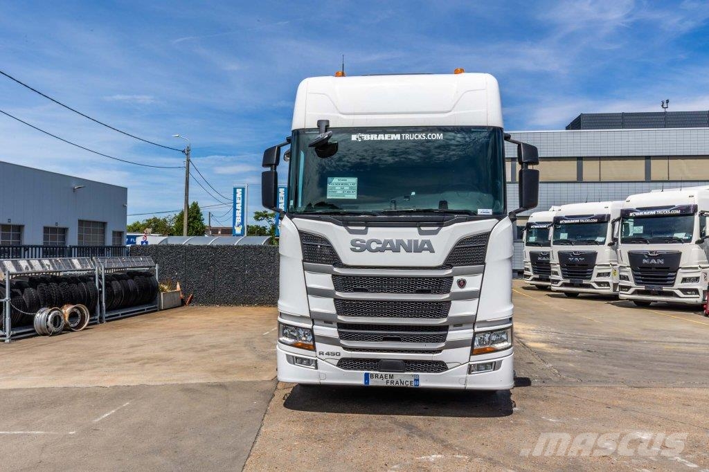 Scania R450 NEW MODEL+RETARDER 中古トラクターヘッド | トレーラーヘッド