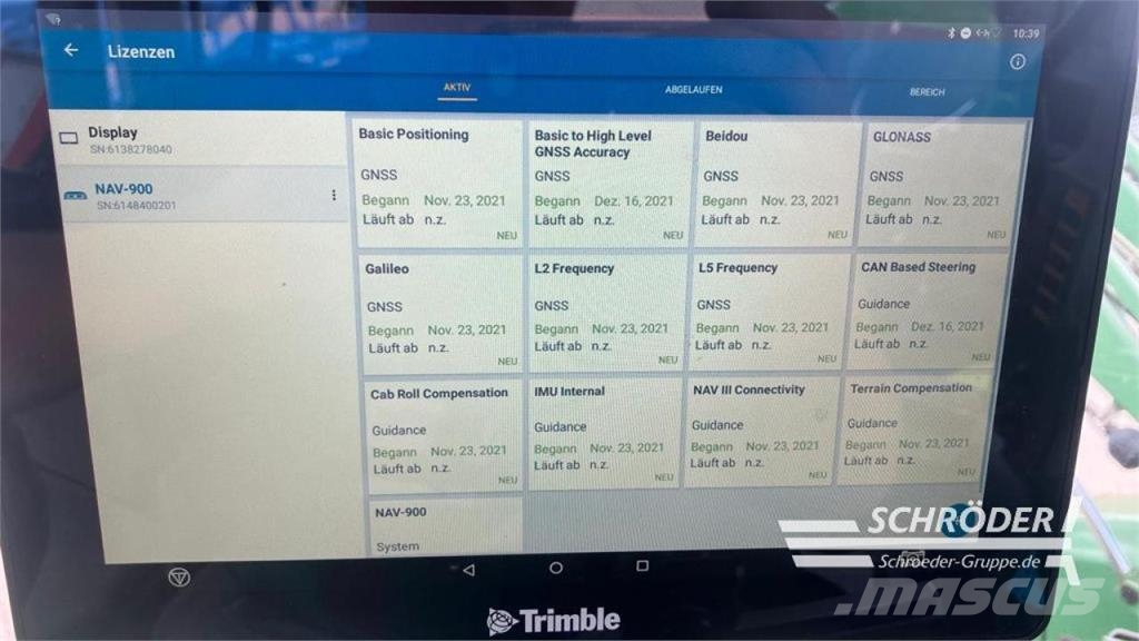 Trimble NAV 900 | GFX 750 | RTK GPS