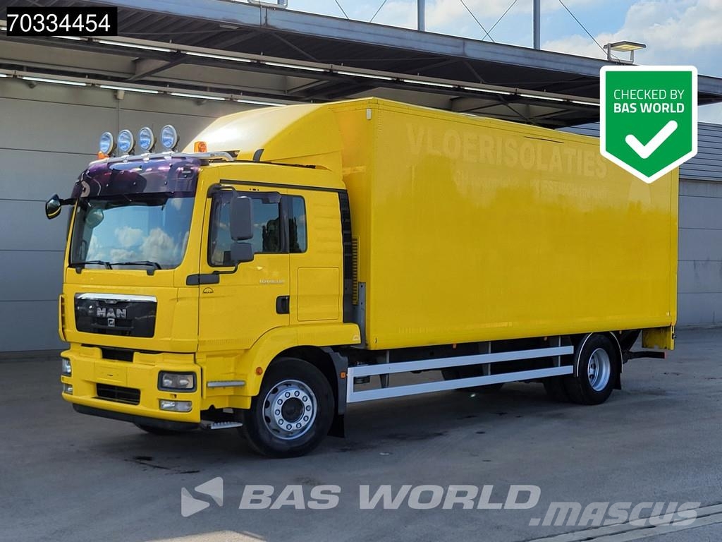 MAN TGM 18.340 4X2 18tonner 1500kg Ladebordwand Manual Bakwagens met gesloten opbouw