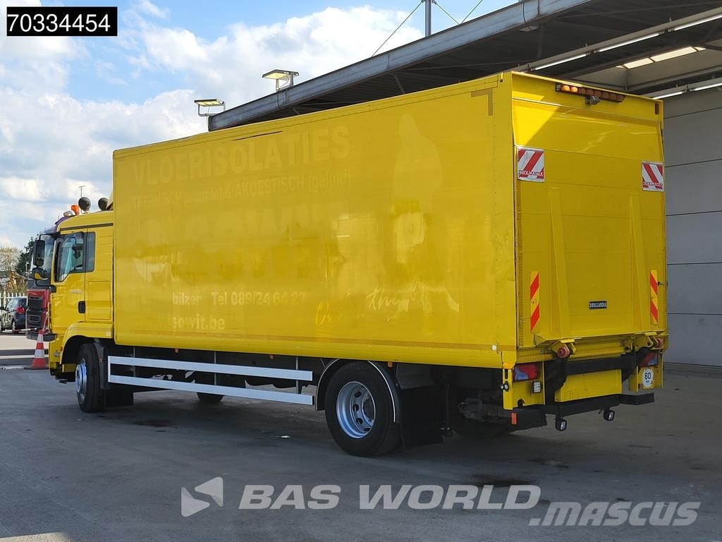 MAN TGM 18.340 4X2 18tonner 1500kg Ladebordwand Manual Bakwagens met gesloten opbouw