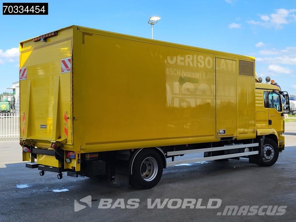 MAN TGM 18.340 4X2 18tonner 1500kg Ladebordwand Manual Bakwagens met gesloten opbouw