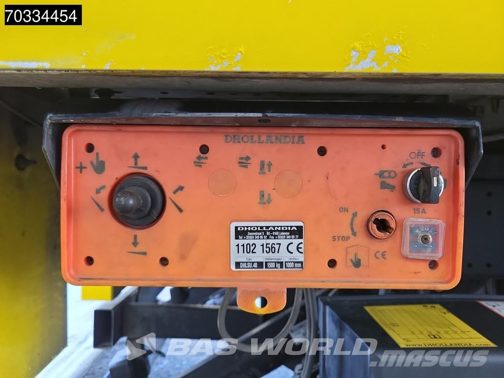 MAN TGM 18.340 4X2 18tonner 1500kg Ladebordwand Manual Camiones con caja de remolque