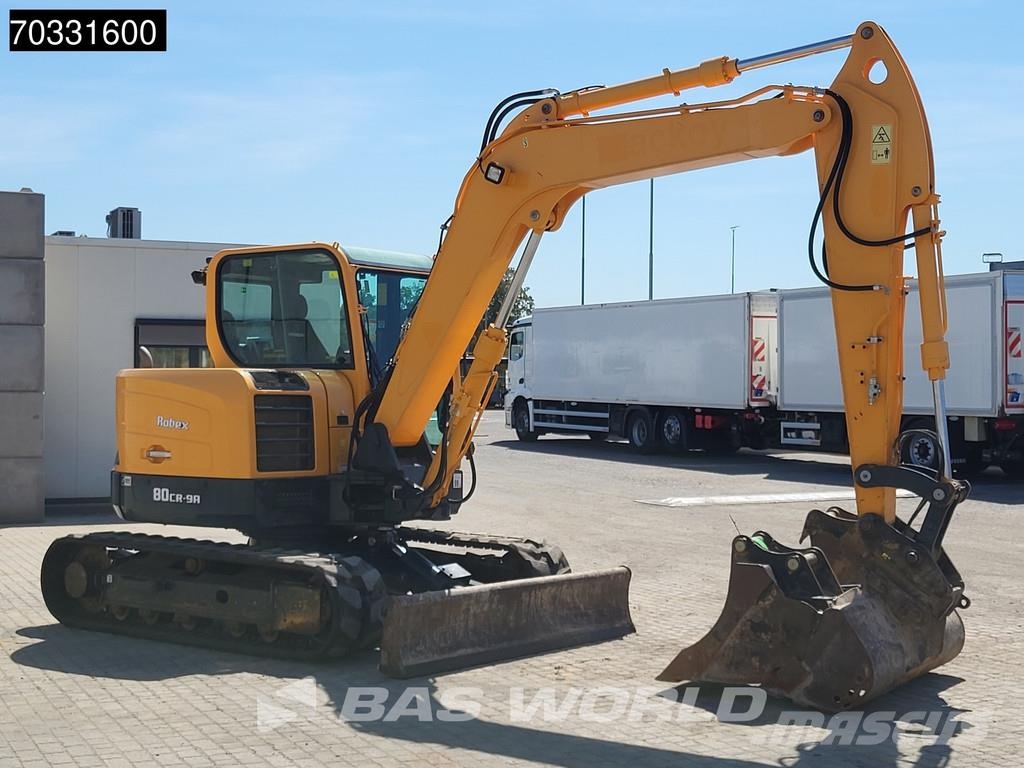 Hyundai R80 CR-9A A/C - 2 Buckets Minibagger < 7t