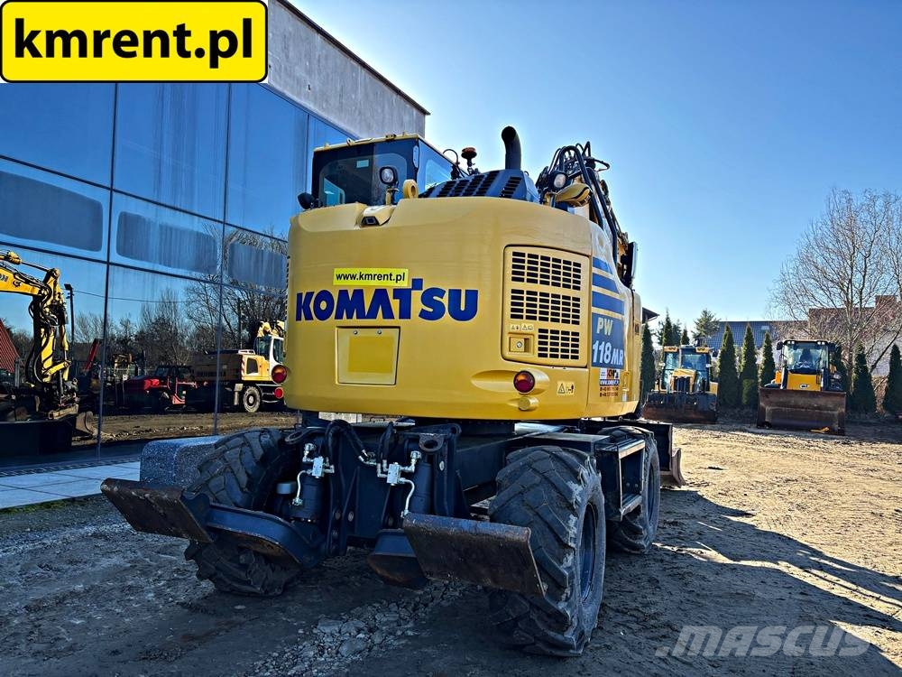 Komatsu PW 118MR-11 KOPARKA KOŁOWA ROTOTILT. 2021R. | KOMA Pyöräkaivukoneet