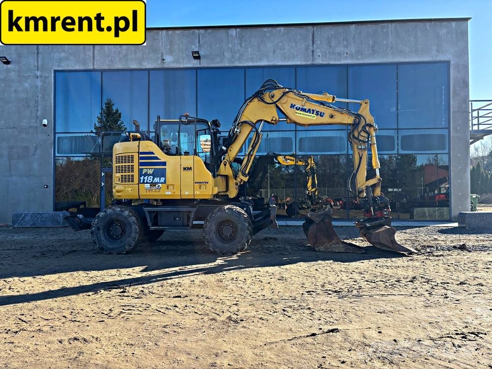 Komatsu PW 118MR-11 KOPARKA KOŁOWA ROTOTILT. 2021R. | KOMA Pyöräkaivukoneet