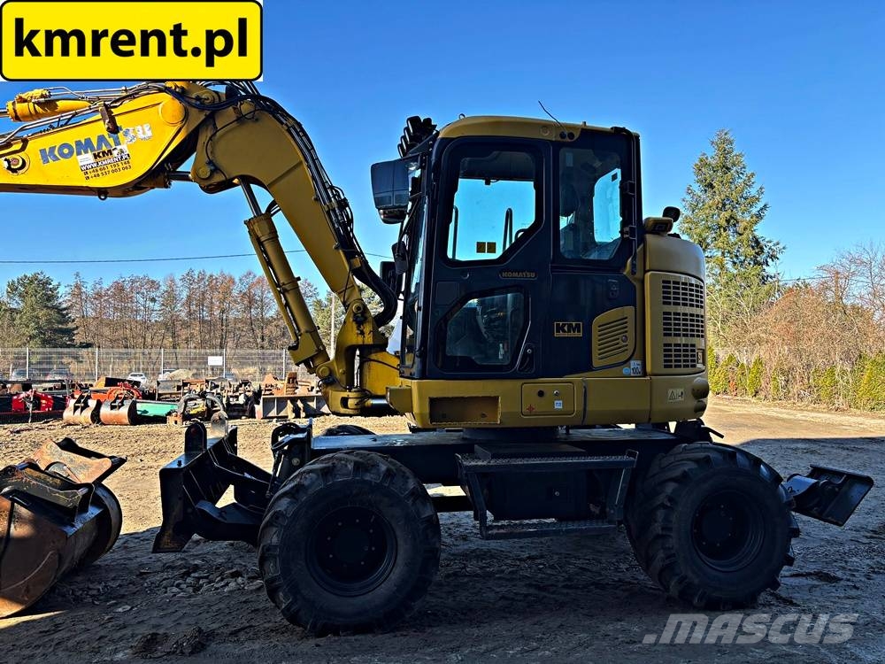 Komatsu PW 118MR-11 KOPARKA KOŁOWA ROTOTILT. 2021R. | KOMA Pyöräkaivukoneet
