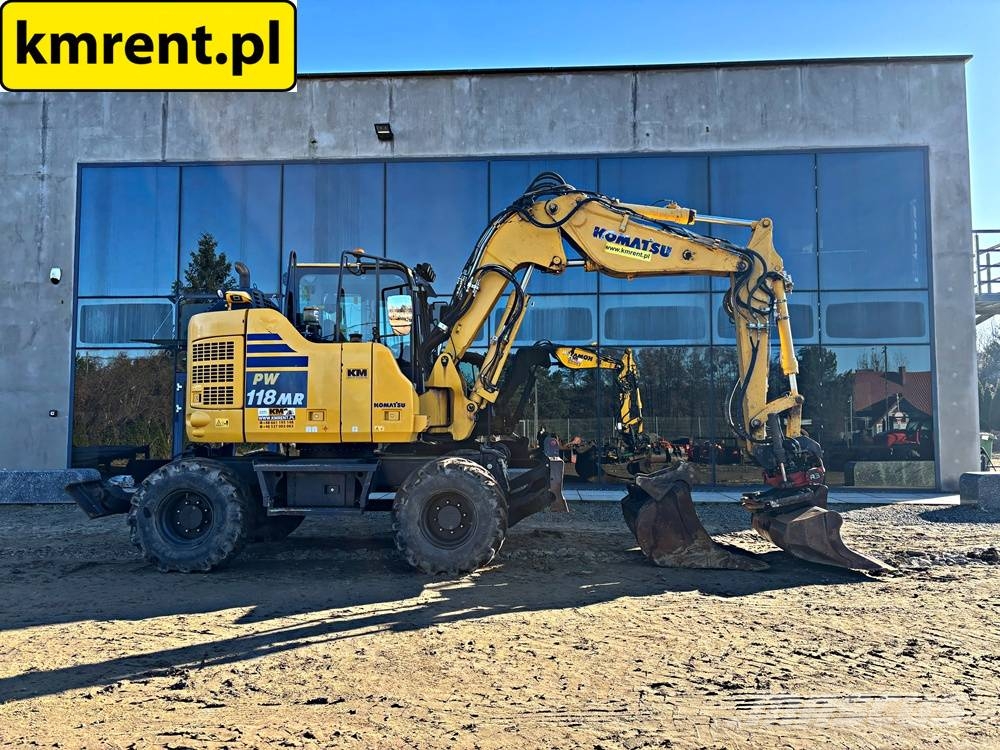 Komatsu PW 118MR-11 KOPARKA KOŁOWA ROTOTILT. 2021R. | KOMA Pyöräkaivukoneet