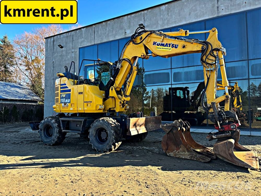 Komatsu PW 118MR-11 KOPARKA KOŁOWA ROTOTILT. 2021R. | KOMA Pyöräkaivukoneet