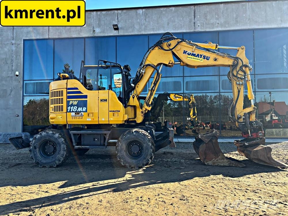 Komatsu PW 118MR-11 KOPARKA KOŁOWA ROTOTILT. 2021R. | KOMA Pyöräkaivukoneet