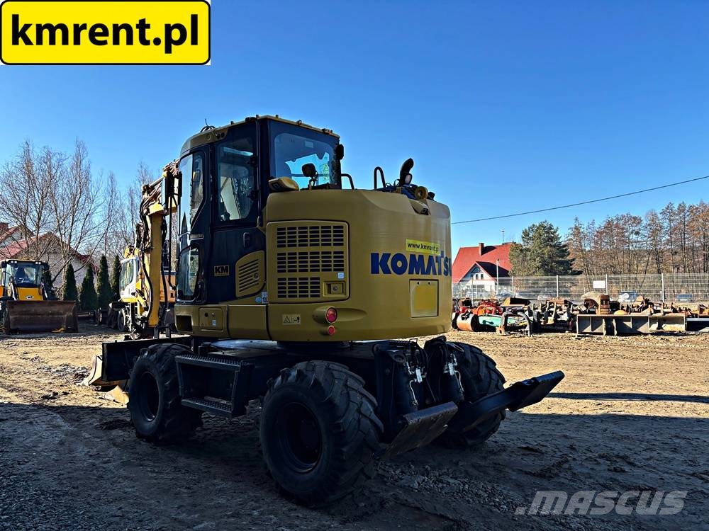 Komatsu PW 118MR-11 KOPARKA KOŁOWA ROTOTILT. 2021R. | KOMA Pyöräkaivukoneet