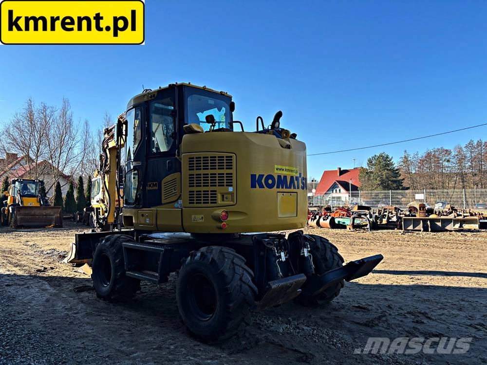 Komatsu PW 118MR-11 KOPARKA KOŁOWA ROTOTILT. 2021R. | KOMA Pyöräkaivukoneet