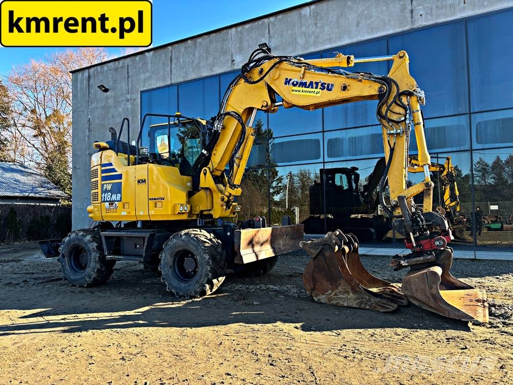 Komatsu PW 118MR-11 KOPARKA KOŁOWA ROTOTILT. 2021R. | KOMA Pyöräkaivukoneet