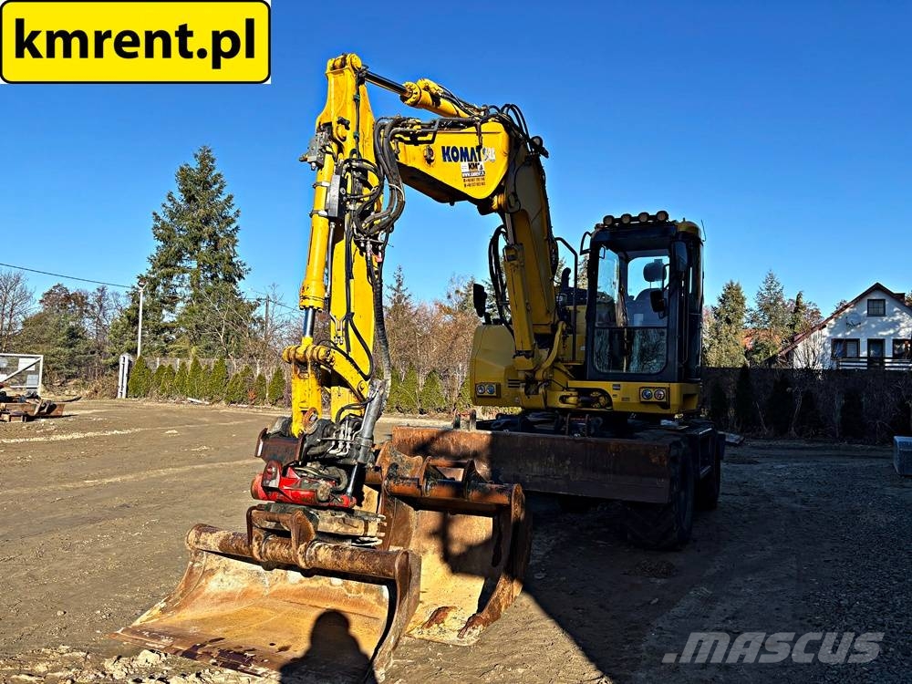 Komatsu PW 118MR-11 KOPARKA KOŁOWA ROTOTILT. 2021R. | KOMA Pyöräkaivukoneet