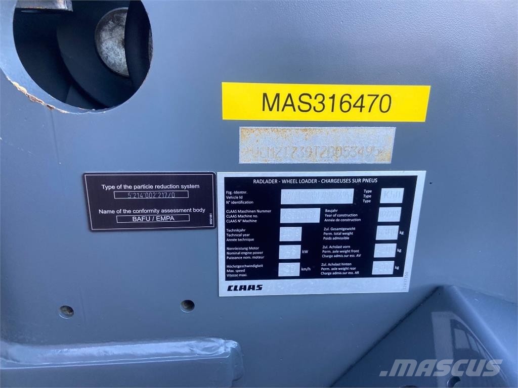 CLAAS Torion 535 Muut maatalouskoneet