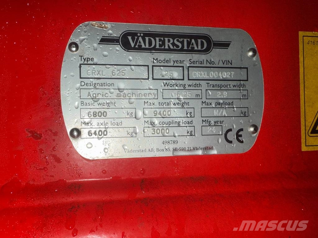 Väderstad CarrierXL625 Tallerkenharver