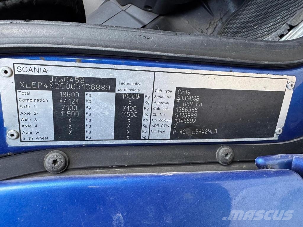 Scania P420 4X2 KASSBOHRER + RETARDER + 2 AXLE KASSBOHRER Autoveokid