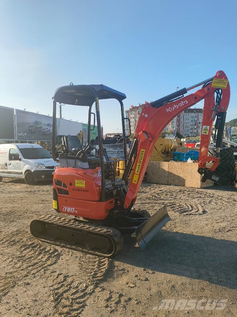 Kubota U 17-3 Minigraafmachines < 7t