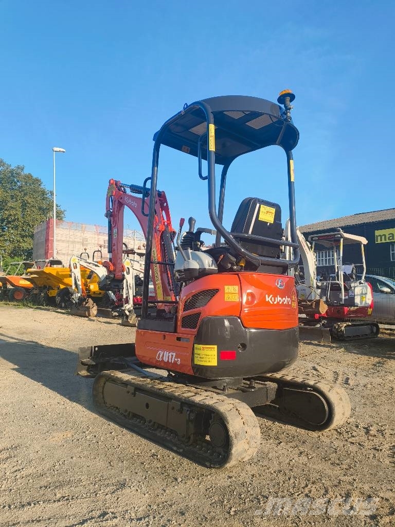 Kubota U 17-3 Minigraafmachines < 7t