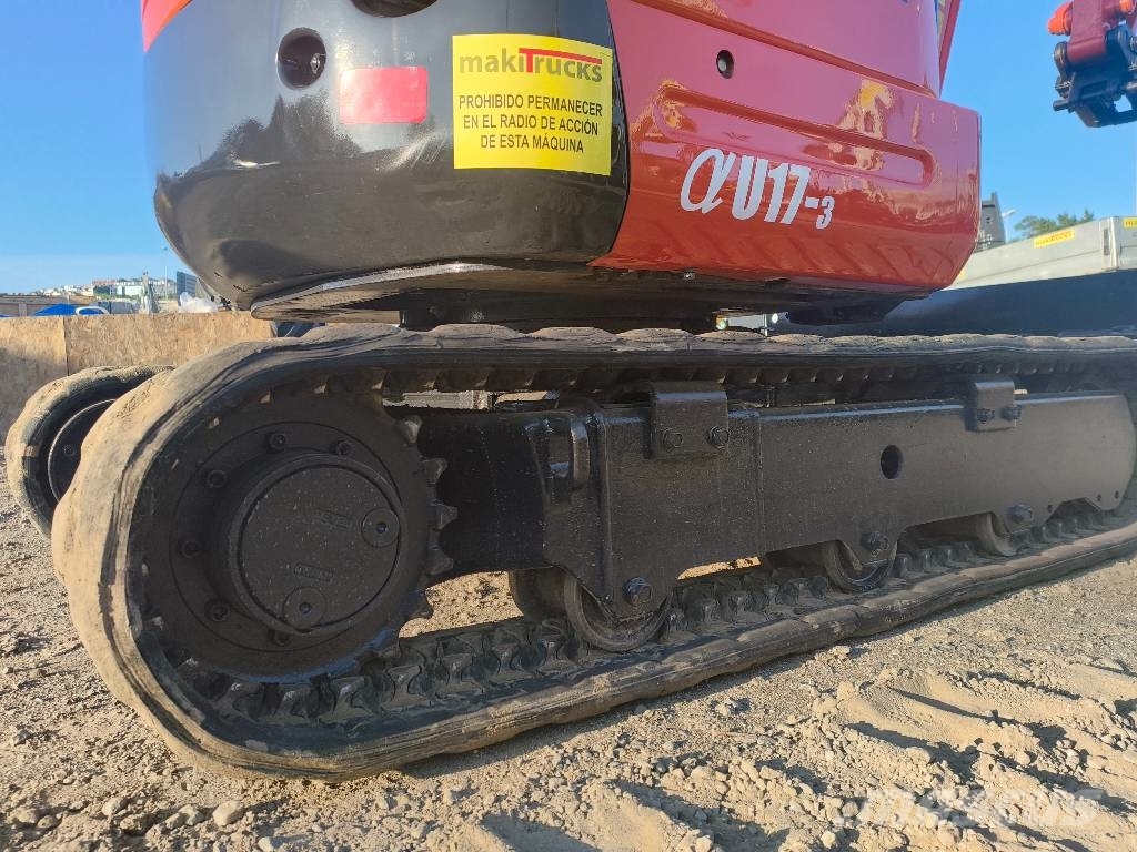 Kubota U 17-3 Minigraafmachines < 7t