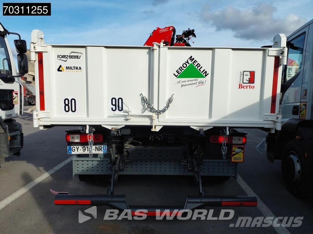 Renault C 320 4X2 Fassi F125.A.1.23 XE Kran Crane Tipper A Tipper trucks