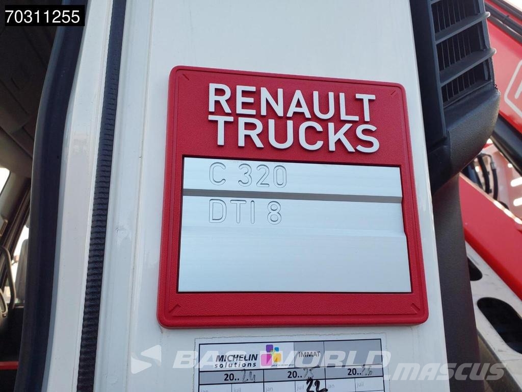 Renault C 320 4X2 Fassi F125.A.1.23 XE Kran Crane Tipper A Tipper trucks