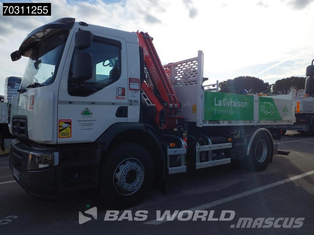 Renault C 320 4X2 Fassi F125.A.1.23 XE Kran Crane Tipper A Tipper trucks