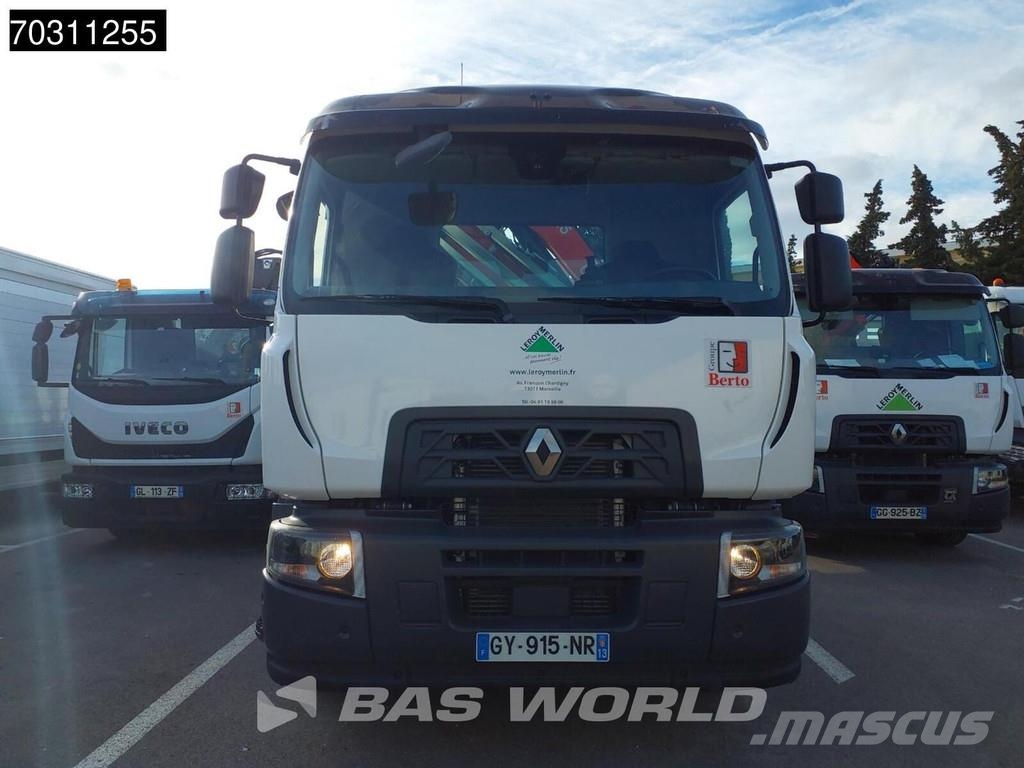 Renault C 320 4X2 Fassi F125.A.1.23 XE Kran Crane Tipper A Tipper trucks