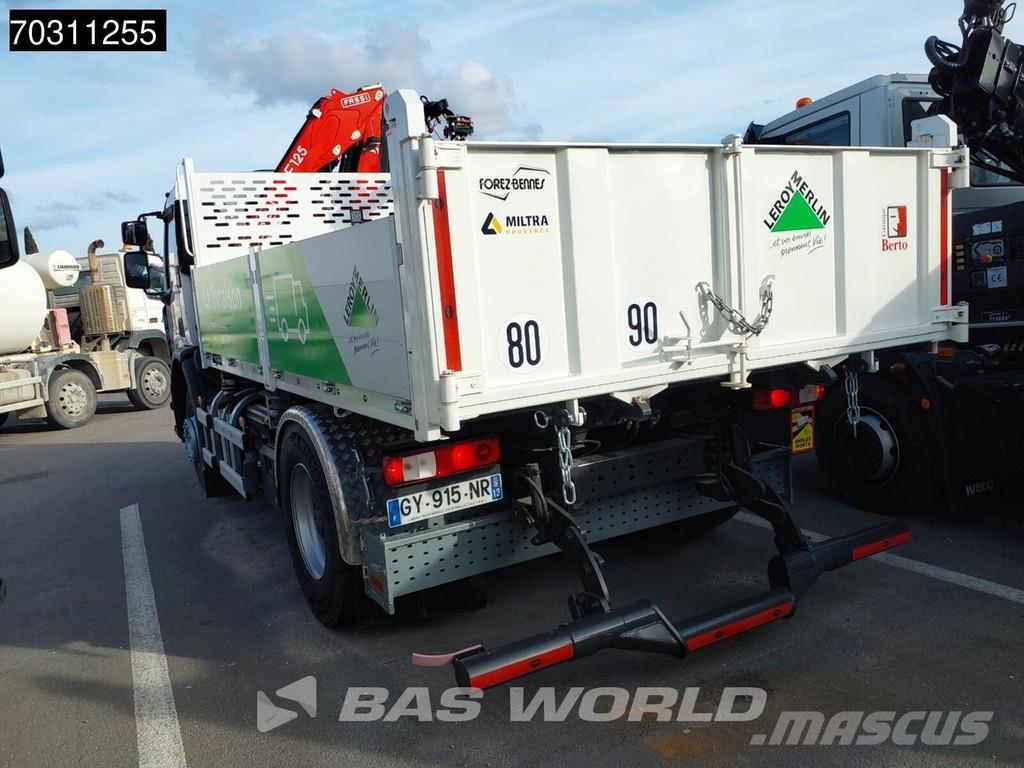 Renault C 320 4X2 Fassi F125.A.1.23 XE Kran Crane Tipper A Tipper trucks