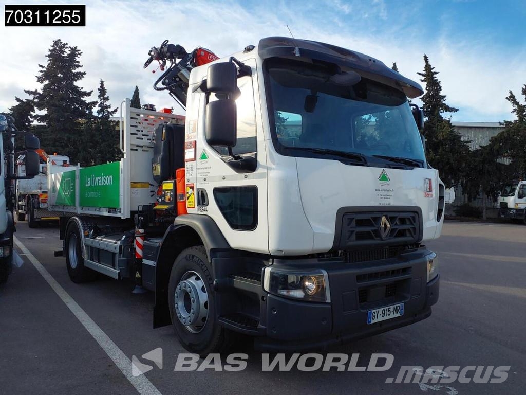 Renault C 320 4X2 Fassi F125.A.1.23 XE Kran Crane Tipper A Tipper trucks