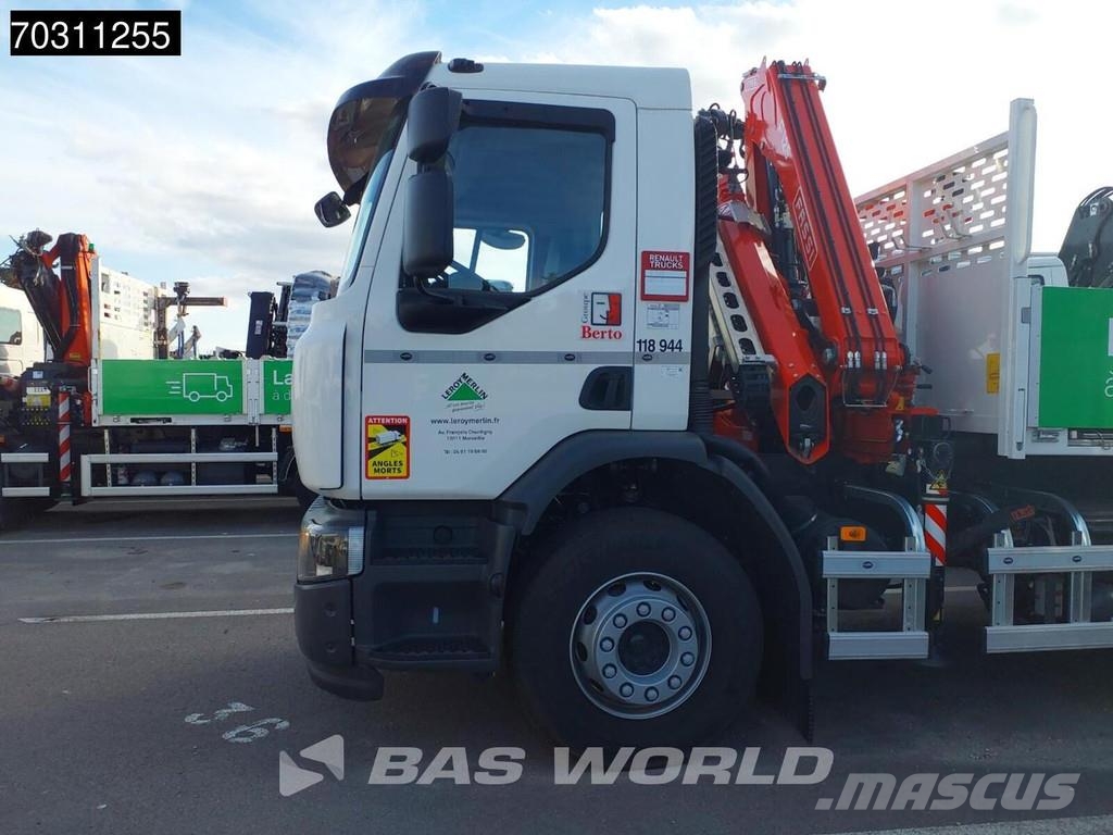 Renault C 320 4X2 Fassi F125.A.1.23 XE Kran Crane Tipper A Tipper trucks