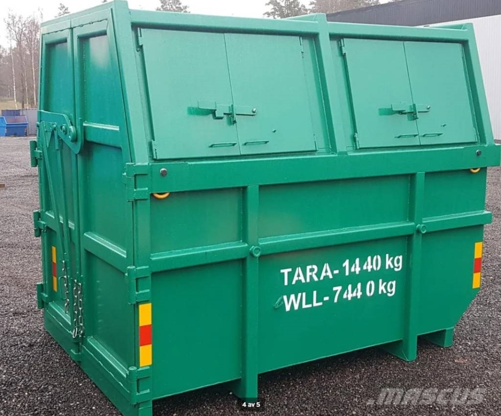  Dinacon Täckt liftdumpercontainer 特种集装箱