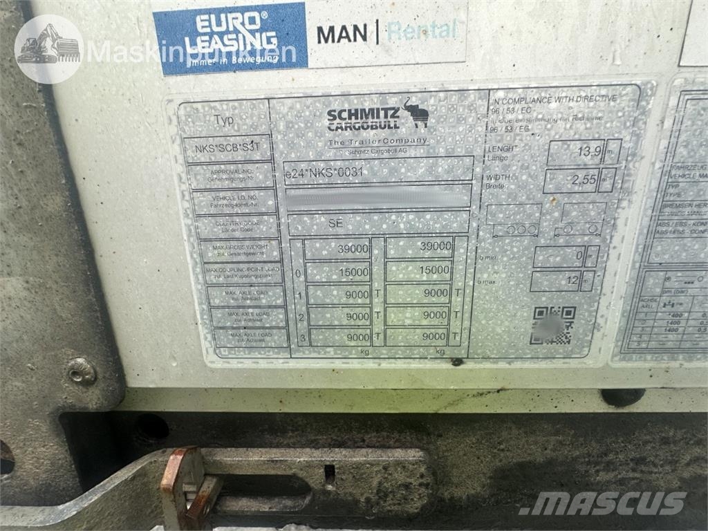 Schmitz Cargobull Box body semi-trailers