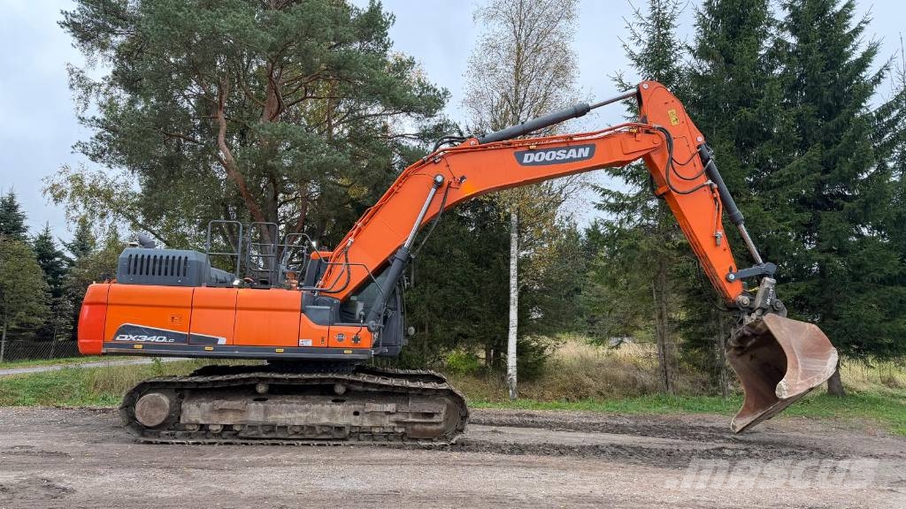 Doosan DX340LC-5 + 3D Roomikekskavaatorid