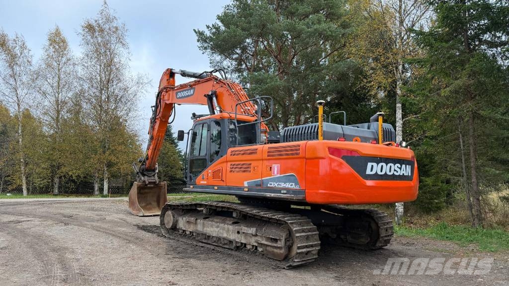 Doosan DX340LC-5 + 3D Roomikekskavaatorid
