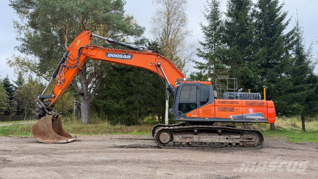Doosan DX340LC-5 + 3D Roomikekskavaatorid