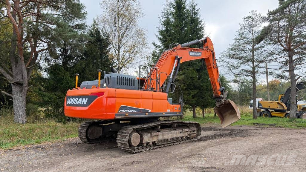 Doosan DX340LC-5 + 3D Roomikekskavaatorid