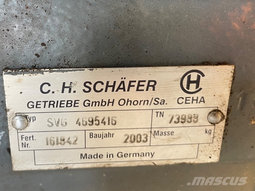 Atlas Schäffer SVG Gearbox Ülekandemehhanism