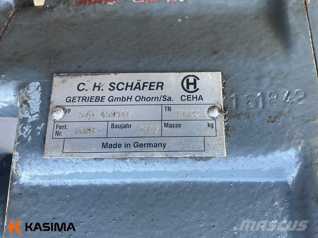 Atlas Schäffer SVG Gearbox Ülekandemehhanism