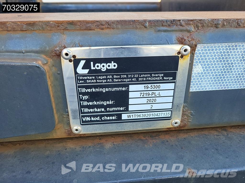 Mercedes-Benz Actros 2533 6X2 LOW Mileage! Lifting BDF system Li Camiones desmontables