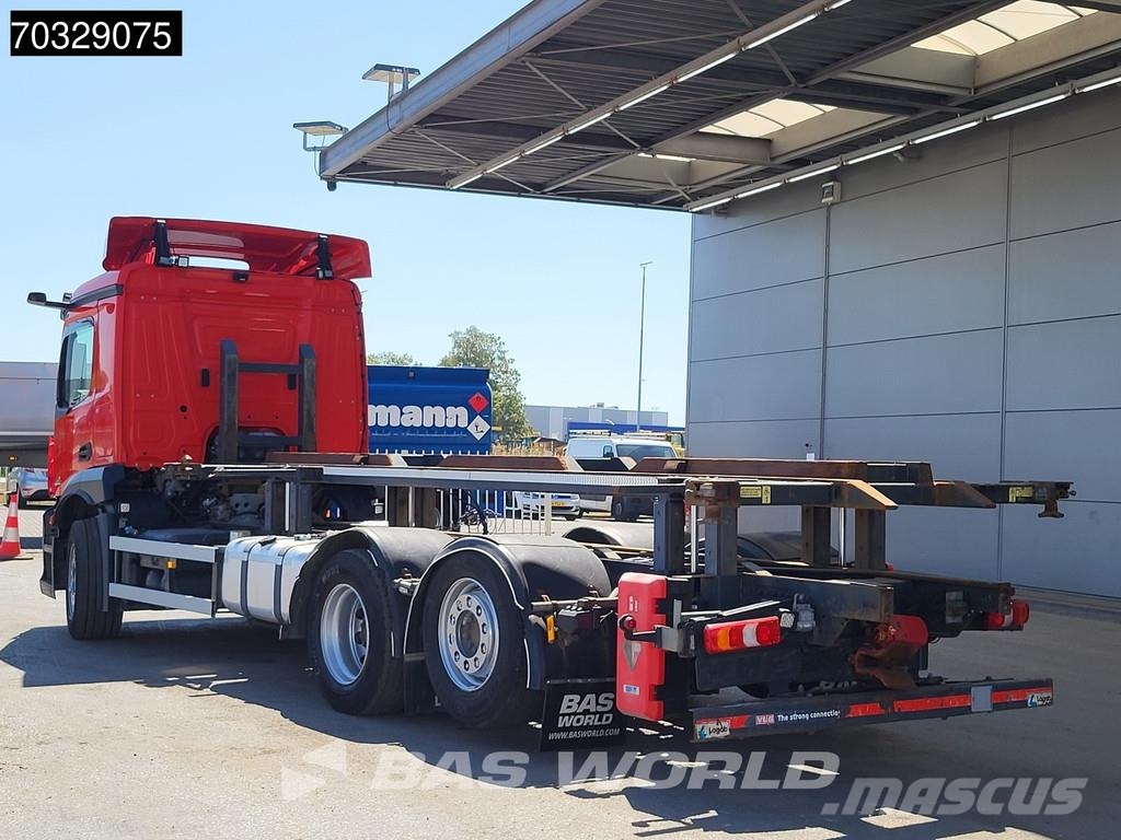 Mercedes-Benz Actros 2533 6X2 LOW Mileage! Lifting BDF system Li Camiones desmontables