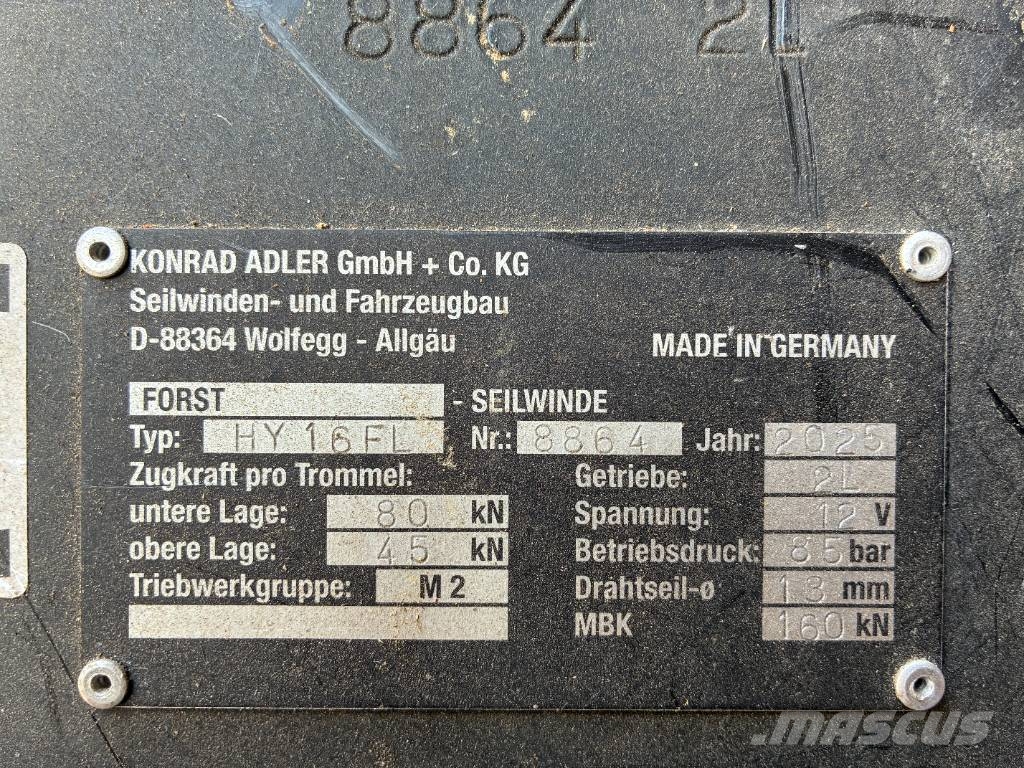 Kotschenreuther K175M Metsatööks kohandatud traktorid