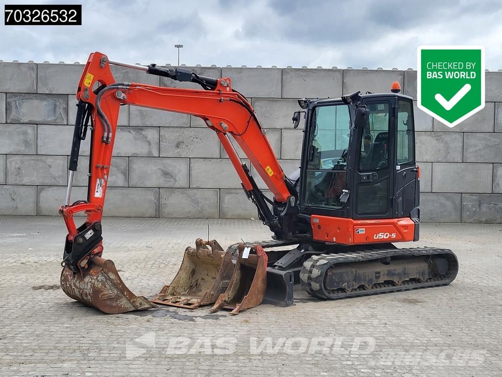 Kubota U50-5 A/C - 3 Buckets Miniexcavadoras