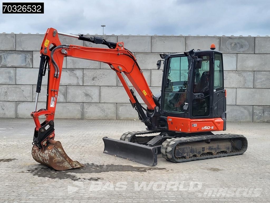 Kubota U50-5 A/C - 3 Buckets Miniexcavadoras