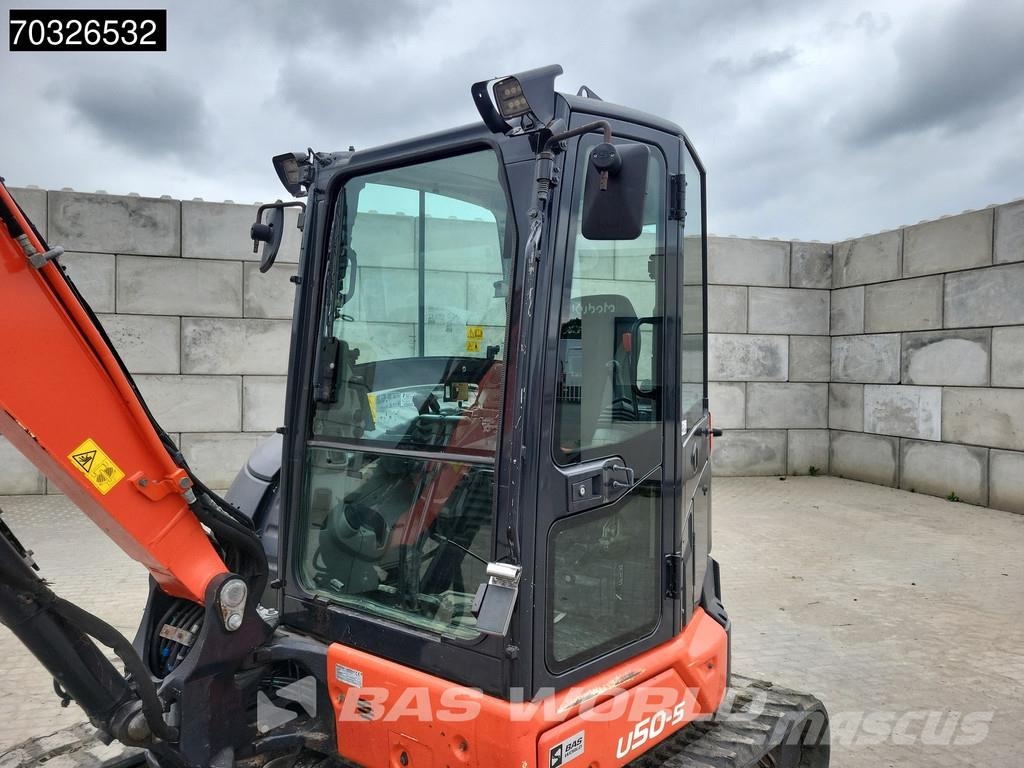 Kubota U50-5 A/C - 3 Buckets Mini excavators < 7t (Mini diggers)