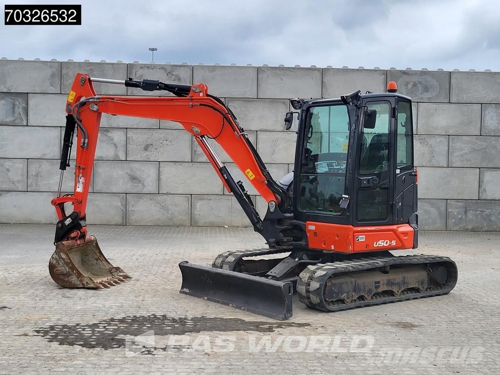 Kubota U50-5 A/C - 3 Buckets Miniexcavadoras
