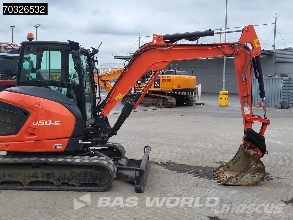 Kubota U50-5 A/C - 3 Buckets Mini excavators < 7t (Mini diggers)