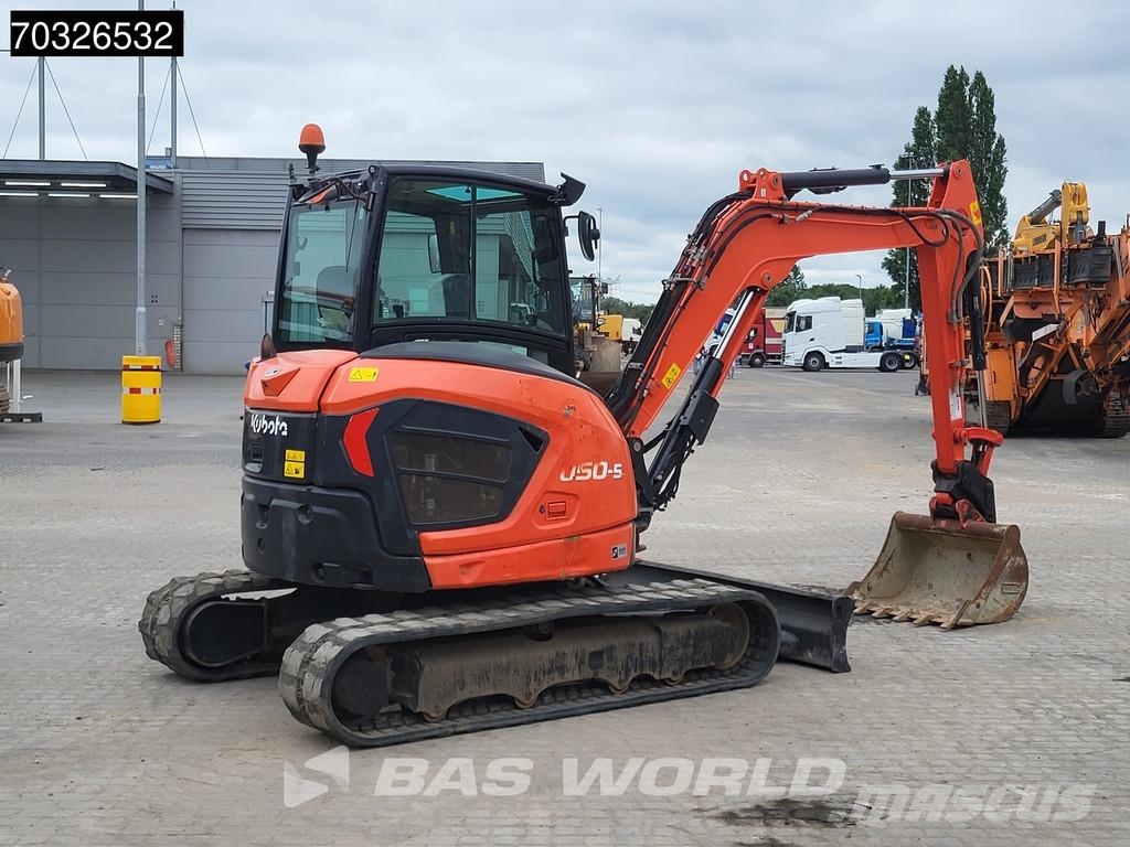Kubota U50-5 A/C - 3 Buckets Miniexcavadoras