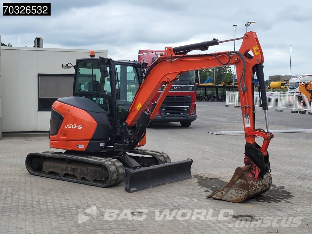 Kubota U50-5 A/C - 3 Buckets Mini excavators < 7t (Mini diggers)
