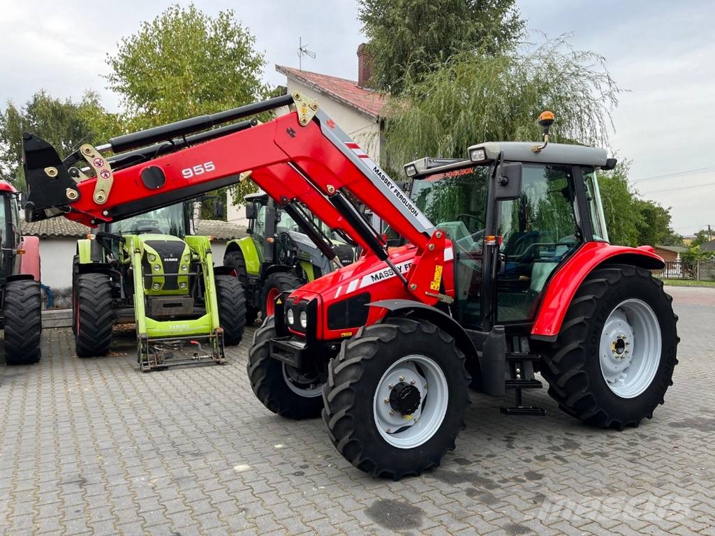 Massey Ferguson 5455 Dyna-4 + MASSEY FERGUSON 955 Traktory